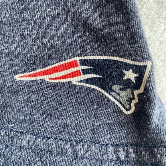NFL Junior’s Girls New England Patriots Racker Back Tank Top Size Small GUC - Picture 7 of 10